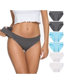 Wealurre Womens Hipster Panties Underwear Low Rise Bikini Panty Multipack