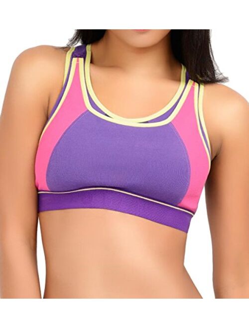 La Leche League Women's Wireless Nursing Sports Bra High Impact Support Nursing Bra