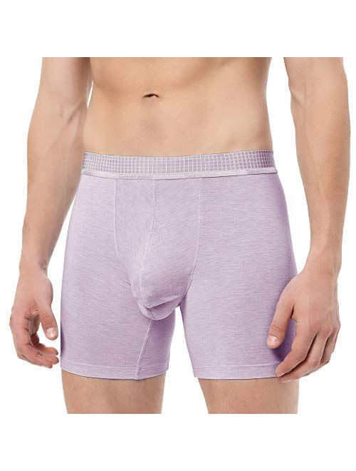 Separatec Men's Boxer Shorts 2.0 Micro Modal Underwear Soft Breathable Dual  Pouch 3 Pack (M - ShopStyle
