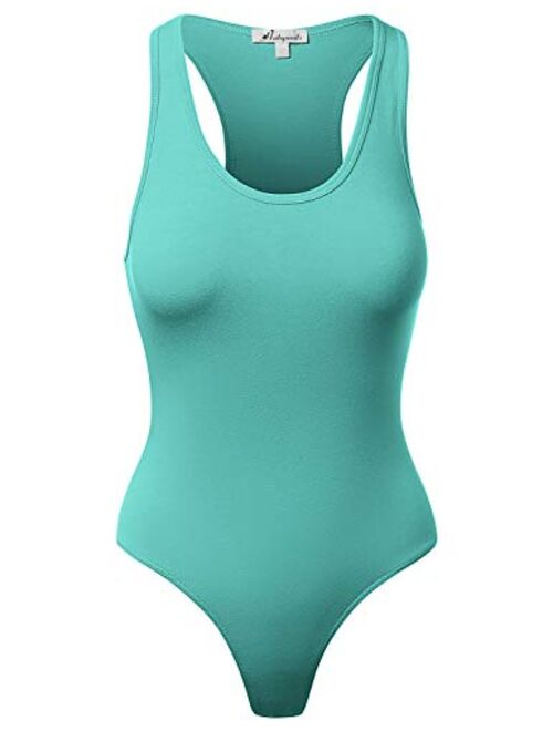 HATOPANTS Women's Jumpsuit Racerback Tank Top Bodysuits