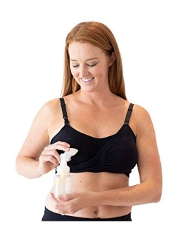 Kindred Bravely Sublime Hands Free Pumping Bra | Patented All-in-One Pumping & Nursing Bra with EasyClip