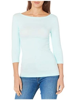 Women's 3/4 Sleeve Boatneck T-Shirt