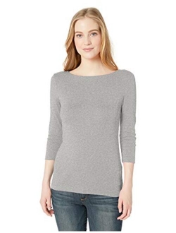 Women's 3/4 Sleeve Boatneck T-Shirt