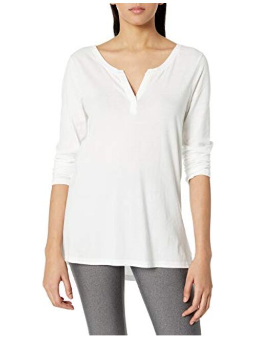 Hanes Women's Lightweight Split Neck Tunic