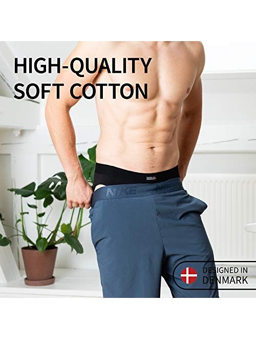 Mens Cotton Briefs 3-Pack, Oeko-TEX Standard, Tag-Free, Classic Underwear, Multipack, with Comfortable Waistband