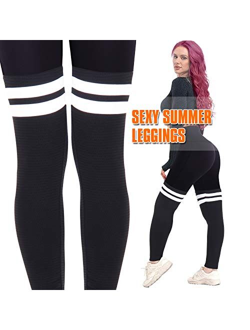 3W GRT Womens Out Pocket Yoga Pants,7/8 Length Sport Leggings, Full-Length Shapewear Leggings