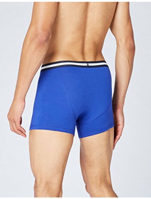 Amazon Brand - find. Men's Cotton Solid Elastic Waist Stretch Trunk