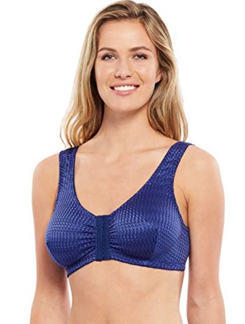 Carole Martin Full-Freedom Front Closure Wireless Comfort Bra for Women