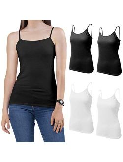 Emprella Tank Tops for Women, Sleeveless Camisole Spaghetti Strap Tank Top Pack