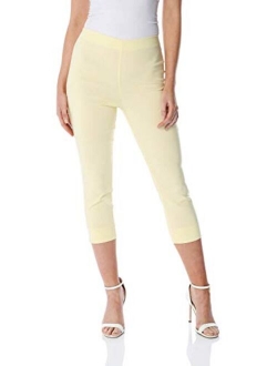 Roman Originals Women Capri Pants Cropped Trouser Stretch Legging