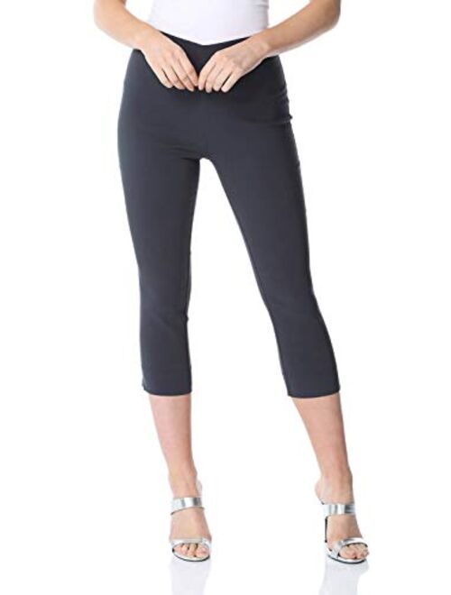 Roman Originals Women Capri Pants Cropped Trouser Stretch Legging