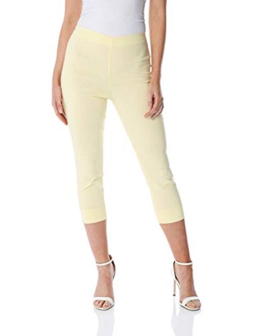 Roman Originals Women Capri Pants Cropped Trouser Stretch Legging