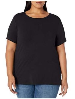 Women's Plus Size Short-Sleeve Crewneck T-Shirt