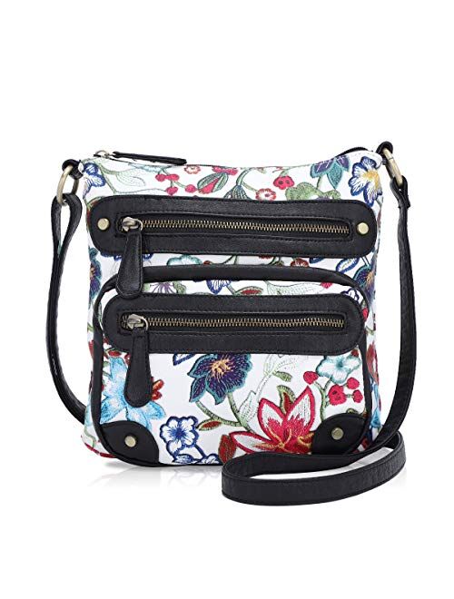 Angel Barcelo Crossover Purse and Handbags Crossbody Bags for Women,Ultra Soft Leather Neatpack Bag Shoulder Purses for Girl