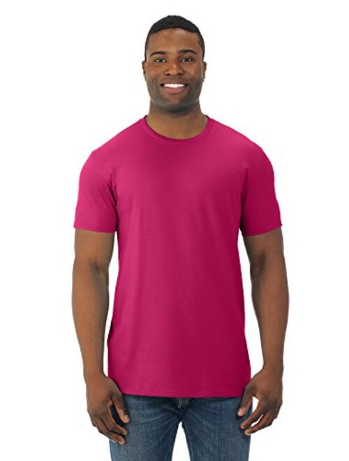 Fruit of the Loom Men's Cotton Solid Crew Neck Crew T-Shirt