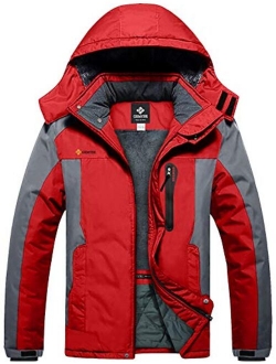 GEMYSE Mountain Waterproof Winter, Rain And Ski Jacket For Men