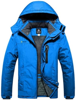 GEMYSE Mountain Waterproof Winter, Rain And Ski Jacket For Men