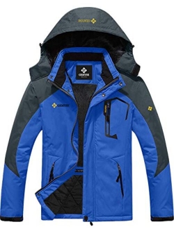 GEMYSE Mountain Waterproof Winter, Rain And Ski Jacket For Men