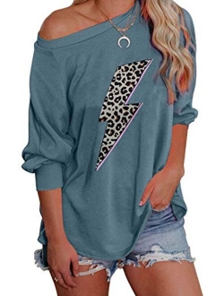 AlvaQ Womens Summer Loose Crewneck Short Sleeve Tops Graphic Print Shirts S-XXL