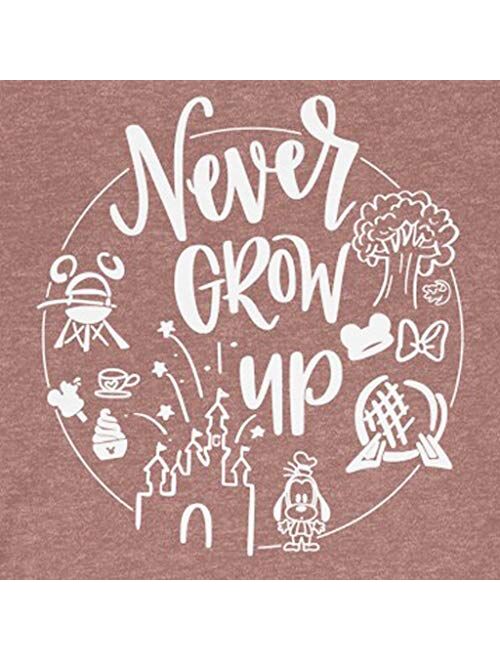 Never Grow Up Shirt | Women's Cute Shirt | Unisex Sizing | Cute Shirt for Vacation