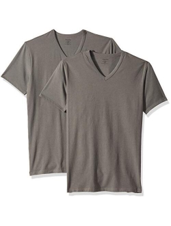 Men's Cotton Solid Stretch Multipack V Neck T-Shirts