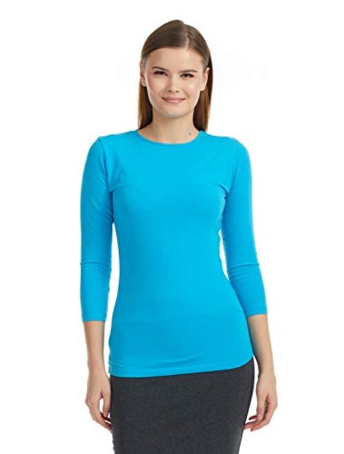 ESTEEZ 3/4 Sleeve Shirt for Women Snug Fit