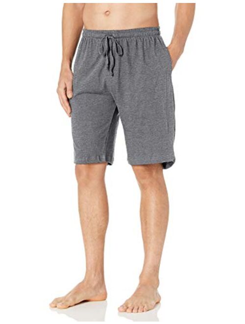 Big ball Sports Big ball Sports Essentials by Seven Apparel Men's Solid Cotton Knit Short