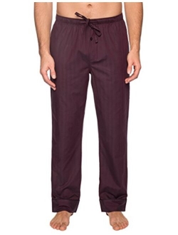 Noble Mount Mens 100% Cotton Comfort-Fit Sleep/Lounge Pants