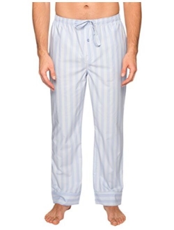 Noble Mount Mens 100% Cotton Comfort-Fit Sleep/Lounge Pants