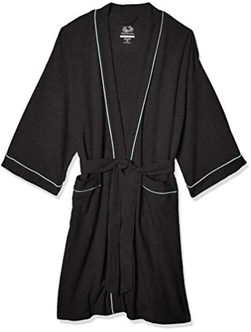 Fruit of the Loom Men's Waffle Kimono Robe