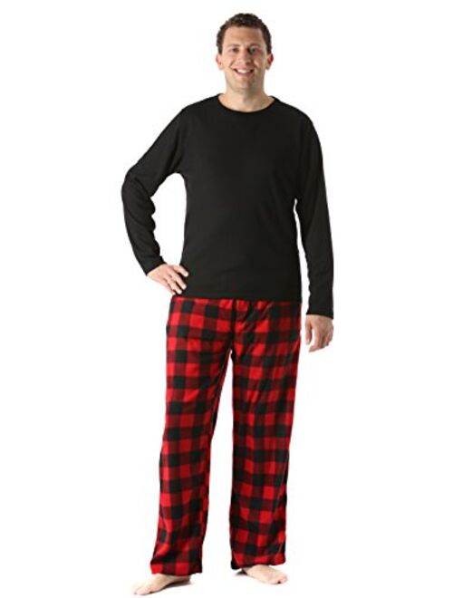 #followme Polar Fleece Pajama Pants Set for Men Sleepwear PJs