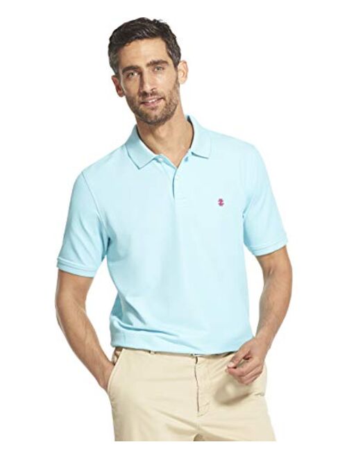 IZOD Men's Advantage Performance Short Sleeve Solid Polo (Discontinued by)