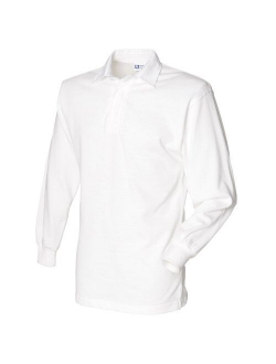 Front Row Long Sleeve Classic Rugby Shirt, 14 Colours, Small to XXL