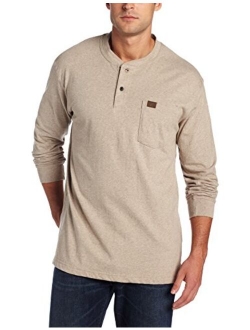 RIGGS Workwear Mens Long Sleeve Henley