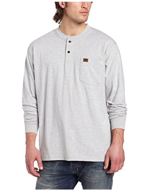 Wrangler RIGGS Workwear Mens Long Sleeve Henley