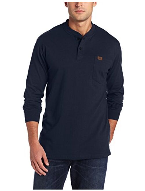 Wrangler RIGGS Workwear Mens Long Sleeve Henley