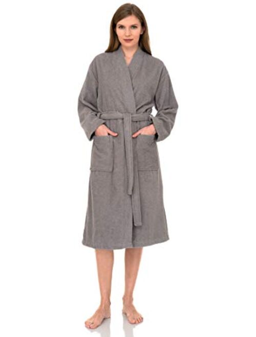 TowelSelections Women's Robe Turkish Cotton Terry Kimono Bathrobe Made in Turkey