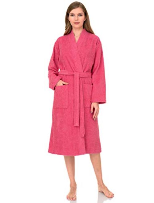 TowelSelections Women's Robe Turkish Cotton Terry Kimono Bathrobe Made in Turkey