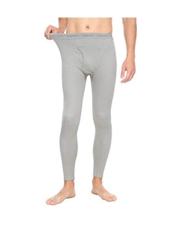 Men's Heavyweight Thermal Underwear Pants Fleece Lined Long Johns Leggings Base Layer Bottom M25