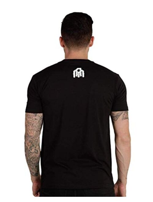 INTO THE AM Men's Graphic Tees - Casual Short Sleeve Plain Crew Neck T-Shirt