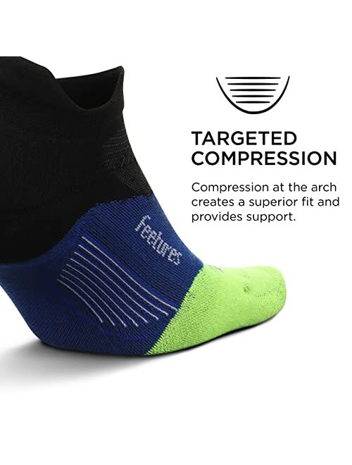 Feetures Elite Max Cushion No Show Tab Sock Block