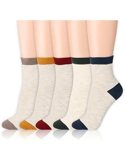 Kikiya Socks Women's Pattern Design Crew Socks