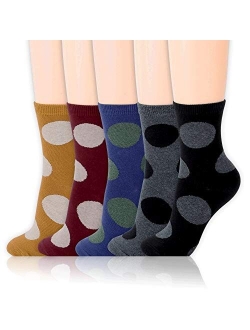 Kikiya Socks Women's Pattern Design Crew Socks