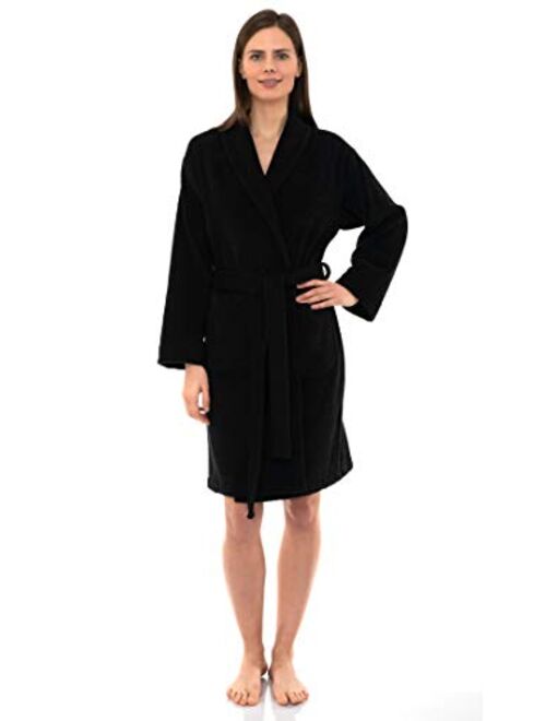 TowelSelections Women's Robe, Turkish Cotton Short Terry Bathrobe Made in Turkey