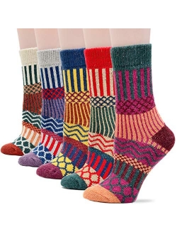 Field4U Women's Wool Knit Winter Socks