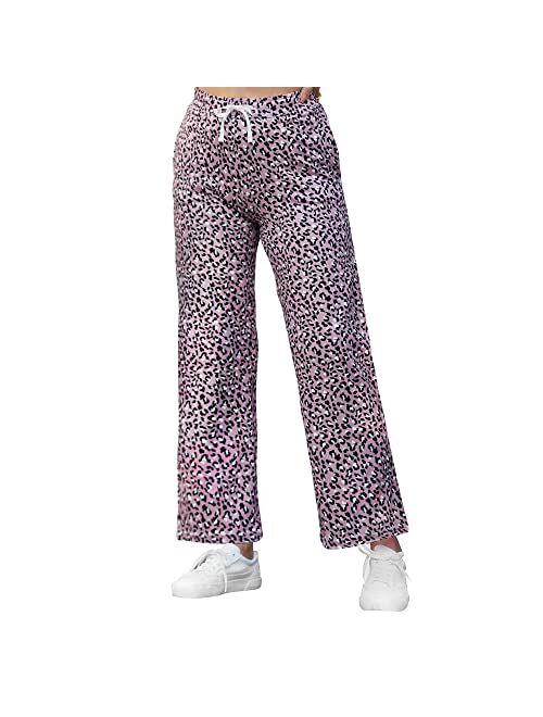 U2SKIIN Womens Cotton Pajama Pants, Comfortable Pajama Pants for Lounge Soft Lightweight Sleep Pj Bottoms for Women