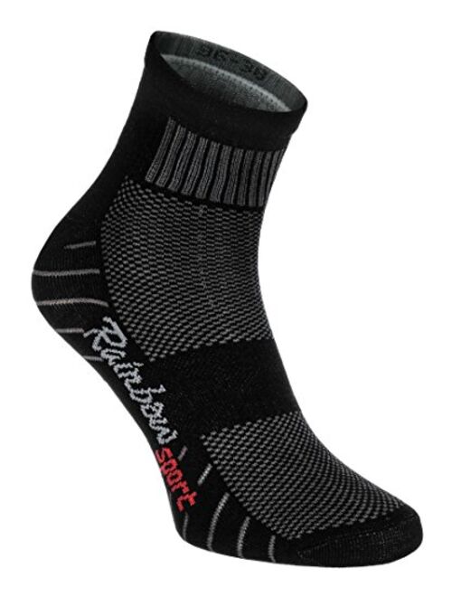 6 or 12 pairs of Cotton SPORT Athletic Socks, Black or White For Mens and Womens