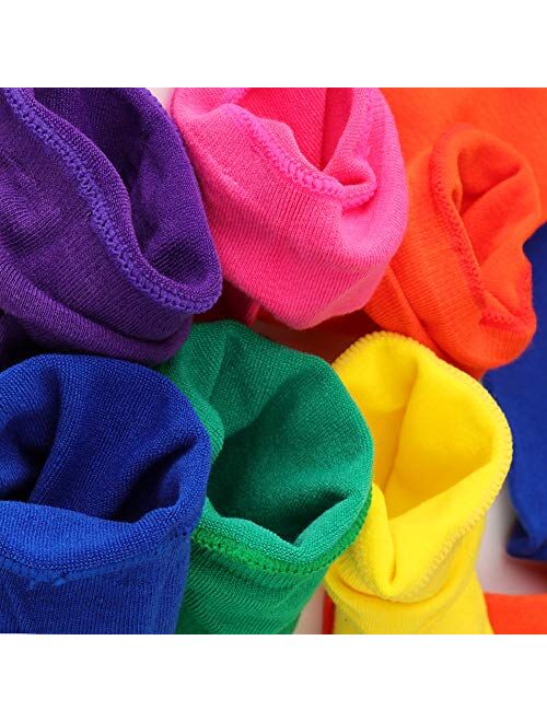 6Pairs Womens Cotton Color socks - Soft Casual Candy Color Crew Socks for Womens Girls