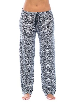 Just Love Silky Soft Women Pajama Pants with Stretch PJs Sleepwear