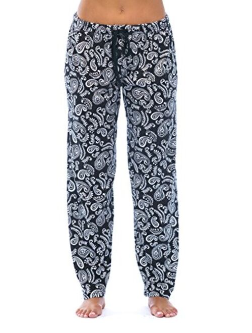 Just Love Silky Soft Women Pajama Pants with Stretch PJs Sleepwear